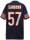 Jack Sanborn Signed Navy Custom Football Jersey - SANJRY360 - Jack Sanborn Signed Navy Custom Football Jersey product image