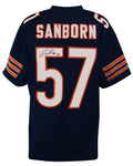 Jack Sanborn Signed Navy Custom Jersey - SANJRY362 - Jack Sanborn Signed Navy Custom Jersey product image
