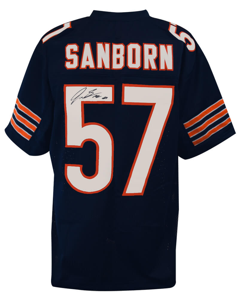 Jack Sanborn Signed Navy Custom Jersey - SANJRY362 - Jack Sanborn Signed Navy Custom Jersey product image