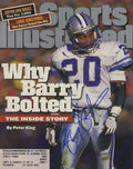 Barry Sanders Signed Lions "Why Barry Bolted" Sports Illustrated 8/9/99 Original Magazine - SANMAG301 - Barry Sanders Signed Lions "Why Barry Bolted" Sports Illustrated 8/9/99 Original Magazine product image