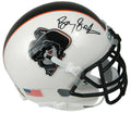 Barry Sanders Signed Oklahoma State Cowboys White Pistol Pete Logo Schutt Mini Helmet - SANMIN312 - Barry Sanders Signed Oklahoma State Cowboys White Pistol Pete Logo Schutt Mini Helmet product image