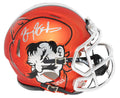 Barry Sanders Signed Oklahoma State Orange Pistol Pete Logo Riddell Speed Mini Helmet - SANMIN314 - Barry Sanders Signed Oklahoma State Orange Pistol Pete Logo Riddell Speed Mini Helmet product image