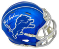 Barry Sanders Signed Detroit Lions FLASH Riddell Speed Mini Helmet (In White Ink) - SANMIN335 - Barry Sanders Signed Detroit Lions FLASH Riddell Speed Mini Helmet (In White Ink) product image