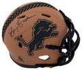 Barry Sanders Signed Detroit Lions SALUTE 2023 Riddell Speed Mini Helmet - SANMIN336 - Barry Sanders Signed Detroit Lions SALUTE 2023 Riddell Speed Mini Helmet product image