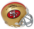 Deion Sanders Signed San Francisco 49ers Throwback Riddell Mini Helmet - SANMIN350 - Deion Sanders Signed San Francisco 49ers Throwback Riddell Mini Helmet product image