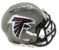 Deion Sanders Signed Atlanta Falcons Chrome Riddell Speed Mini Helmet - SANMIN352 - Deion Sanders Signed Atlanta Falcons Chrome Riddell Speed Mini Helmet product image