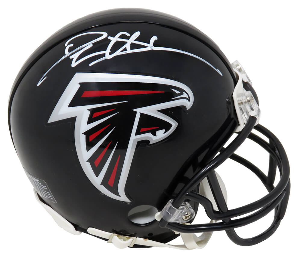 Deion Sanders Signed Atlanta Falcons Riddell Mini Helmet - SANMIN356 - Deion Sanders Signed Atlanta Falcons Riddell Mini Helmet product image
