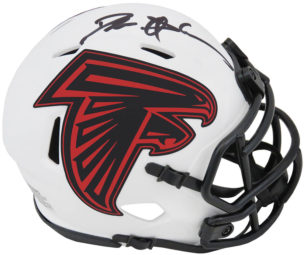Deion Sanders Signed Atlanta Falcons Lunar Eclipse Riddell Speed Mini Helmet - SANMIN360 - Deion Sanders Signed Atlanta Falcons Lunar Eclipse Riddell Speed Mini Helmet product image