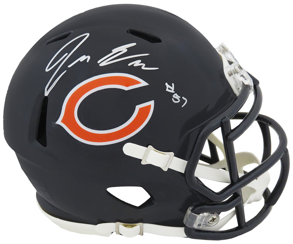 Jack Sanborn Signed Chicago Bears Riddell Speed Mini Helmet - SANMIN370 - Jack Sanborn Signed Chicago Bears Riddell Speed Mini Helmet product image