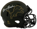 Barry Sanders Signed Detroit Lions 2025 Salute Riddell Speed Mini Helmet - SANMIN386 - Barry Sanders Signed Detroit Lions 2025 Salute Riddell Speed Mini Helmet product image