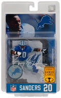 Barry Sanders Signed Lions Blue Jersey McFarlane Toys Figurine - SANOTH305 - Barry Sanders Signed Lions Blue Jersey McFarlane Toys Figurine product image