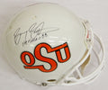 Barry Sanders Signed Oklahoma State Riddell T/B Proline Helmet w/Heisman'88 - SANPRO302 - Barry Sanders Signed Oklahoma State Riddell T/B Proline Helmet w/Heisman'88 product image