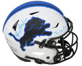 Barry Sanders Signed Detroit Lions Lunar Eclipse Riddell SpeedFlex Authentic Helmet w/The Lion King - SANPRO321 - Barry Sanders Signed Detroit Lions Lunar Eclipse Riddell SpeedFlex Authentic Helmet w/The Lion King product image