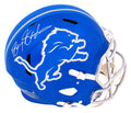 Barry Sanders Signed Detroit Lions FLASH Riddell Full Size Authentic ProLine Speed Helmet - SANPRO327 - Barry Sanders Signed Detroit Lions FLASH Riddell Full Size Authentic ProLine Speed Helmet product image