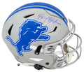 Barry Sanders Signed Detroit Lions Riddell Full Size Authentic SpeedFlex Football Helmet - SANPRO329 - Barry Sanders Signed Detroit Lions Riddell Full Size Authentic SpeedFlex Football Helmet product image