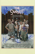 The Sandlot Cast Signed The Sandlot 11x17 Movie Poster (7 - Signatures - w/Character Names) - SANPST501 - The Sandlot Cast Signed The Sandlot 11x17 Movie Poster (7 - Signatures - w/Character Names) product image