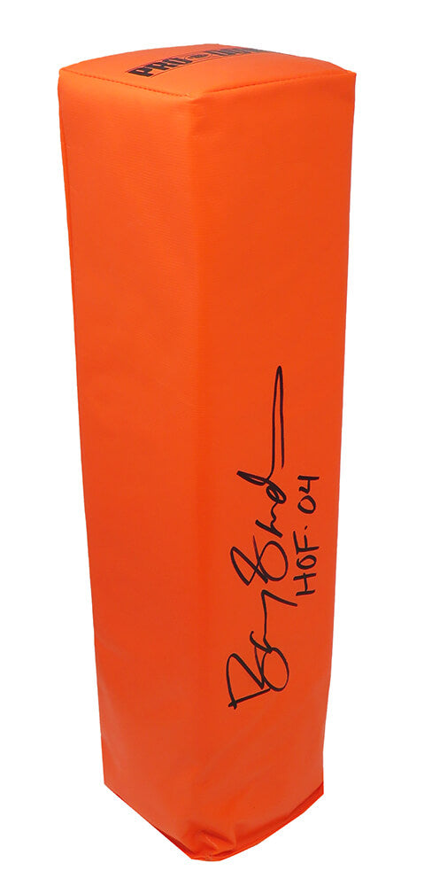 Barry Sanders Signed Orange Endzone Football Pylon w/HOF'04 - SANPYL301 - Barry Sanders Signed Orange Endzone Football Pylon w/HOF'04 product image