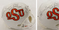 Barry Sanders & Thurman Thomas Signed Oklahoma State Riddell F/S Replica Helmet w/Greatest College Back Field Ever - SANREP310 - Barry Sanders & Thurman Thomas Signed Oklahoma State Riddell F/S Replica Helmet w/Greatest College Back Field Ever product image