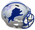 Barry Sanders Signed Detroit Lions Throwback Riddell Full Size Speed Replica Helmet w/HOF'04 - SANREP345 - Barry Sanders Signed Detroit Lions Throwback Riddell Full Size Speed Replica Helmet w/HOF'04 product image
