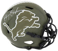 Barry Sanders Signed Detroit Lions Salute to Service Riddell Speed Full Size Replica Helmet - SANREP358 - Barry Sanders Signed Detroit Lions Salute to Service Riddell Speed Full Size Replica Helmet product image