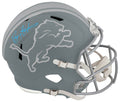 Barry Sanders Signed Detroit Lions SLATE Riddell Full Size Speed Replica Helmet - SANREP368 - Barry Sanders Signed Detroit Lions SLATE Riddell Full Size Speed Replica Helmet product image