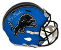 Barry Sanders Signed Detroit Lions 2024 Alternate Blue Riddell Full Size Speed Replica Helmet - SANREP370 - Barry Sanders Signed Detroit Lions 2024 Alternate Blue Riddell Full Size Speed Replica Helmet product image