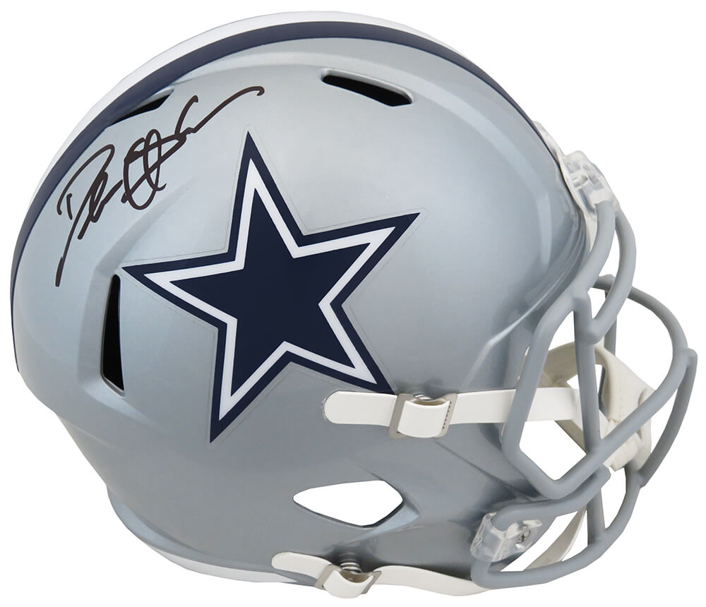 Deion Sanders Signed Dallas Cowboys Riddell Full Size Speed Replica Helmet - SANREP387 - Deion Sanders Signed Dallas Cowboys Riddell Full Size Speed Replica Helmet product image
