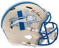 Barry Sanders Signed Detroit Lions RETRO Riddell Full Size Speed Replica Helmet - SANREP391 - Barry Sanders Signed Detroit Lions RETRO Riddell Full Size Speed Replica Helmet product image
