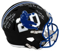 Barry Sanders Signed Detroit Lions Barry Sanders Logo Black Riddell Full Size Speed Replica Helmet w/7-Inscriptions - SANREP398 - Barry Sanders Signed Detroit Lions Barry Sanders Logo Black Riddell Full Size Speed Replica Helmet w/7-Inscriptions product image
