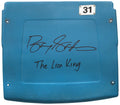 Barry Sanders Signed Detroit Silverdome Stadium Light Blue Seatback w/The Lion King - SANSTB311 - Barry Sanders Signed Detroit Silverdome Stadium Light Blue Seatback w/The Lion King product image