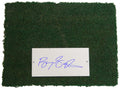 Barry Sanders Signed Detroit Silverdome 12x16 Actual Stadium Used Turf & Autograph Plate - SANTRF300 - Barry Sanders Signed Detroit Silverdome 12x16 Actual Stadium Used Turf & Autograph Plate product image