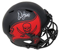 Warren Sapp Signed Tampa Bay Buccaneers Eclipse Black Matte Riddell Speed Mini Helmet - SAPMIN302 - Warren Sapp Signed Tampa Bay Buccaneers Eclipse Black Matte Riddell Speed Mini Helmet product image