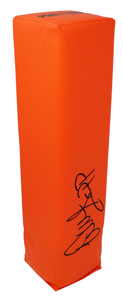 Warren Sapp Signed Orange Endzone Football Pylon - SAPPYL300 - Warren Sapp Signed Orange Endzone Football Pylon product image