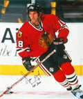 Denis Savard Signed Chicago Blackhawks Action 16x20 Photo w/HOF 2000 - SAV16P400 - Denis Savard Signed Chicago Blackhawks Action 16x20 Photo w/HOF 2000 product image