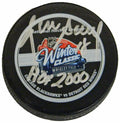 Denis Savard Signed Chicago Blackhawks 2009 Winter Classic Logo Hockey Puck w/HOF 2000 - SAVPUC405 - Denis Savard Signed Chicago Blackhawks 2009 Winter Classic Logo Hockey Puck w/HOF 2000 product image