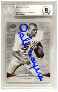 Gale Sayers Signed Kansas Jayhawks 2012 Upper Deck Football Trading Card #21 - (Beckett Encapsulated) - SAYCAR304 - Gale Sayers Signed Kansas Jayhawks 2012 Upper Deck Football Trading Card #21 - (Beckett Encapsulated) product image