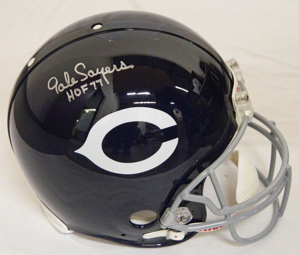 Gale Sayers Signed Bears Throwback Proline Helmet w/HOF'77 - SAYPRO300 - Gale Sayers Signed Bears Throwback Proline Helmet w/HOF'77 product image