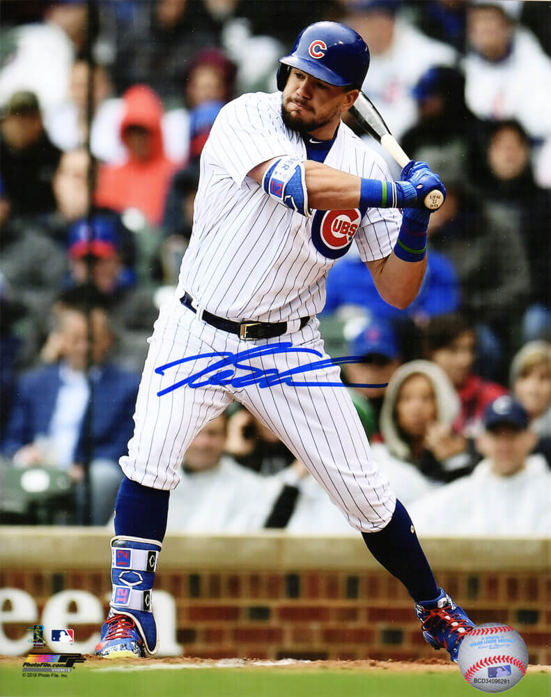 Kyle Schwarber Signed Chicago Cubs Batting Action 8x10 Photo - SCH08P115 - Kyle Schwarber Signed Chicago Cubs Batting Action 8x10 Photo product image