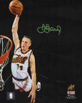 Detlef Schrempf Signed Seattle Supersonics Dunk Spotlight 8x10 Photo - SCH08P210 - Detlef Schrempf Signed Seattle Supersonics Dunk Spotlight 8x10 Photo product image