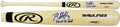 Frank Schwindel Signed Rawlings Pro Blonde Baseball Bat w/Frank The Tank - SCHBAT131 - Frank Schwindel Signed Rawlings Pro Blonde Baseball Bat w/Frank The Tank product image