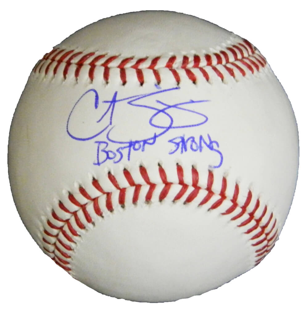 Curt Schilling Signed Rawlings Official MLB Baseball w/Boston Strong - SCHBSB112 - Curt Schilling Signed Rawlings Official MLB Baseball w/Boston Strong product image