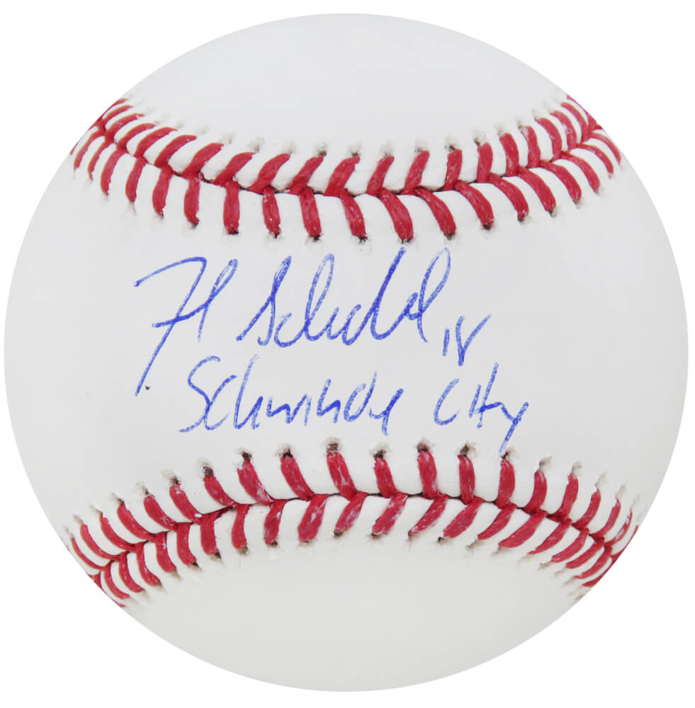 Frank Schwindel Signed Rawlings Official MLB Baseball w/Schwindy City - SCHBSB151 - Frank Schwindel Signed Rawlings Official MLB Baseball w/Schwindy City product image