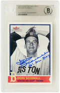 Don Schwall Signed Boston Red Sox 2001 Fleer Baseball Trading Card #62 w/61 AL ROY - (Beckett Encapsulated) - SCHCAR121 - Don Schwall Signed Boston Red Sox 2001 Fleer Baseball Trading Card #62 w/61 AL ROY - (Beckett Encapsulated) product image