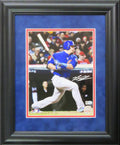 Kyle Schwarber Signed & Framed Cubs 2016 World Series Batting Action 8x10 Photo - SCHFR8113 - Kyle Schwarber Signed & Framed Cubs 2016 World Series Batting Action 8x10 Photo product image