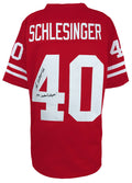 Cory Schlesinger Signed Red Custom College Football Jersey w/1994 National Champs - SCHJRY310 - Cory Schlesinger Signed Red Custom College Football Jersey w/1994 National Champs product image
