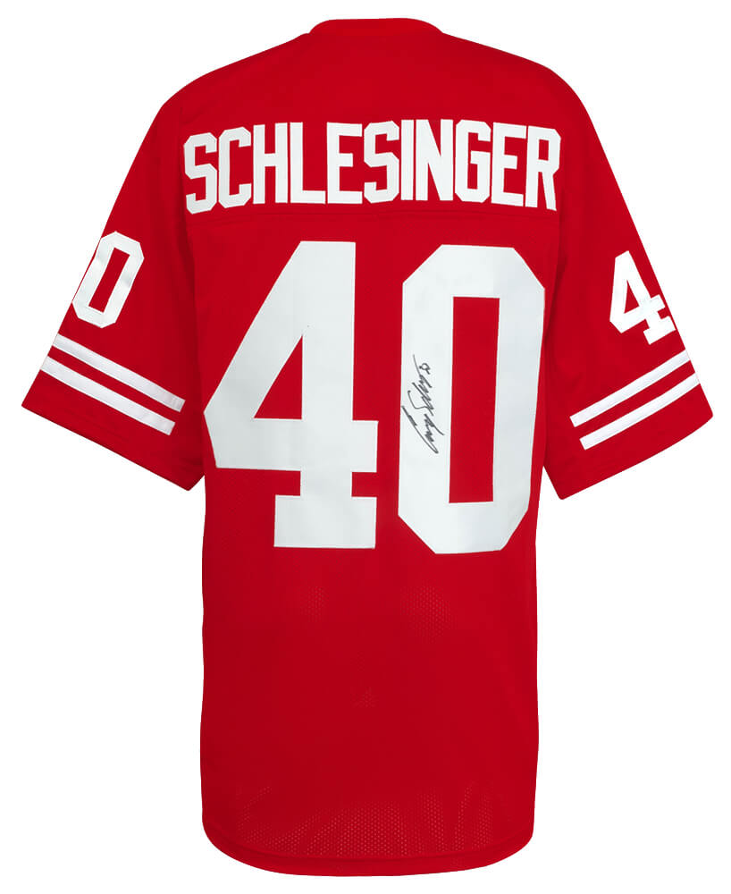 Cory Schlesinger Signed Red Custom College Football Jersey - SCHJRY311 - Cory Schlesinger Signed Red Custom College Football Jersey product image