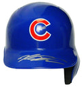 Kyle Schwarber Signed Chicago Cubs Riddell Mini Batting Helmet - SCHMIN100 - Kyle Schwarber Signed Chicago Cubs Riddell Mini Batting Helmet product image