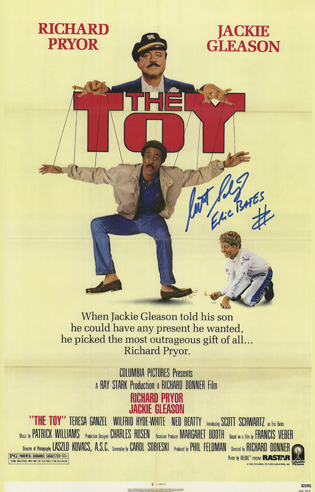 Scotty Schwartz Signed The Toy 11x17 Movie Poster w/Eric Bates - SCHPST501 - Scotty Schwartz Signed The Toy 11x17 Movie Poster w/Eric Bates product image