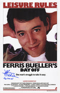 Jonathan Schmock Signed Ferris Bueller's Day Off 11x17 Movie Poster w/Maitre D - SCHPST510 - Jonathan Schmock Signed Ferris Bueller's Day Off 11x17 Movie Poster w/Maitre D product image