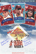 Bitty Schram Signed A League Of Their Own 11×17 Movie Poster w/Evelyn, There's No Crying In Baseball - SCHPST520 - Bitty Schram Signed A League Of Their Own 11×17 Movie Poster w/Evelyn, There's No Crying In Baseball product image